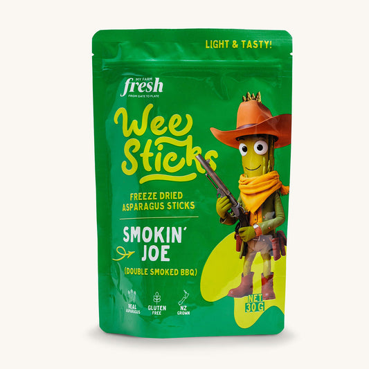 Double Smoked BBQ packs - Freeze Dried Asparagus
