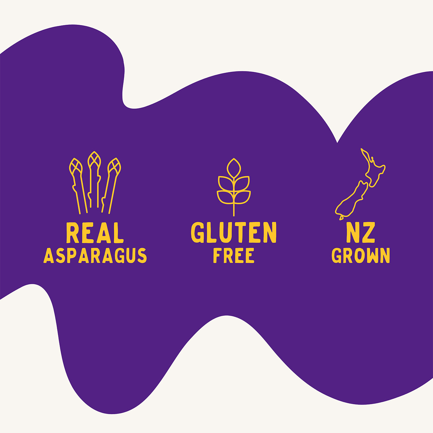 Parmesan and Black Pepper packs - Freeze Dried Asparagus