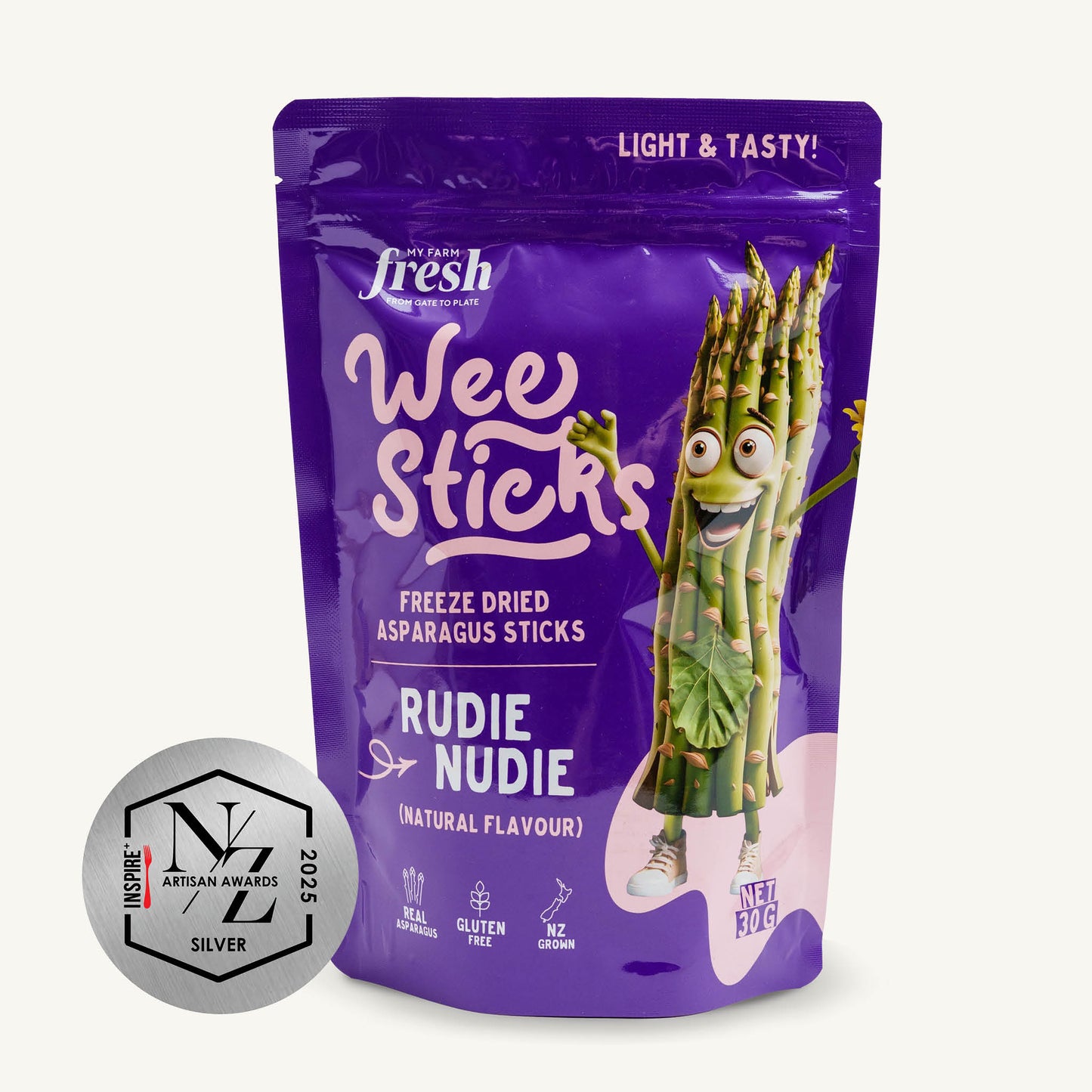 Natural Flavour packs - Freeze Dried Asparagus